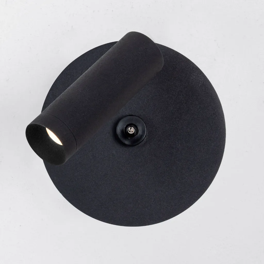 [2208.92700414.BX.XX1] PM 25 ON DOT 4,8W Deckenaufbau (2700K / CRI90, BX – Black Textured Matt (HERLIGHTING), 14°)