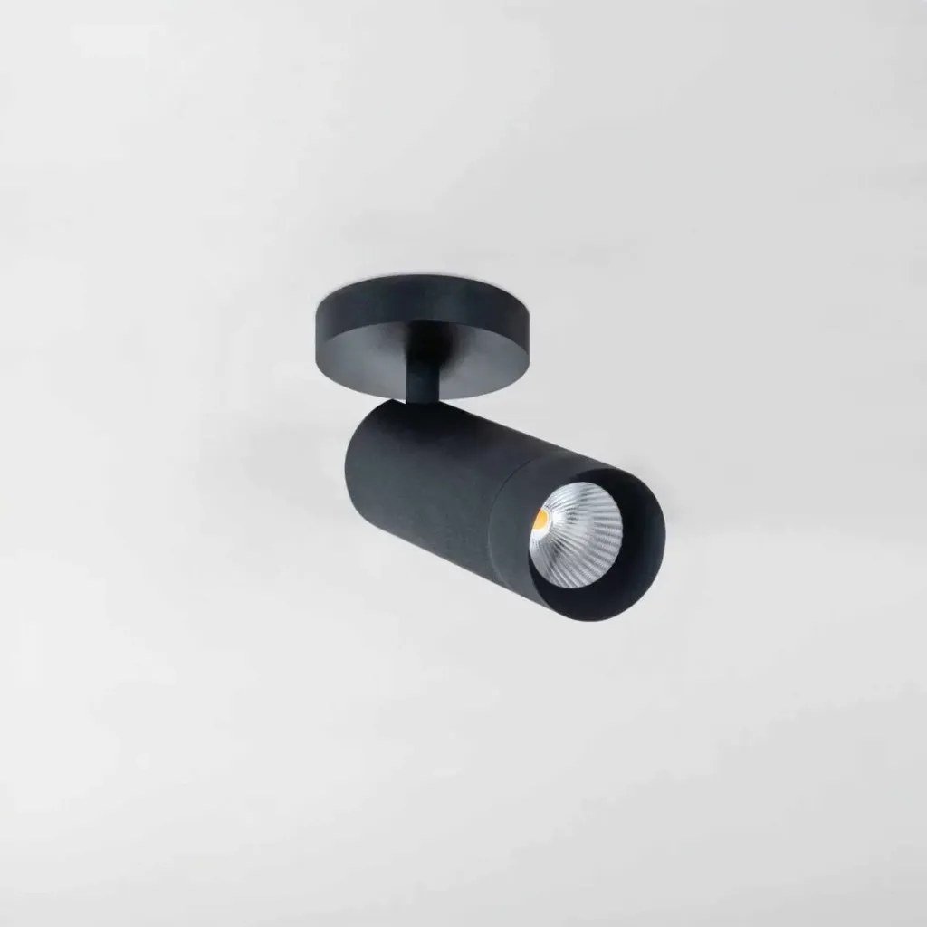 [2229.92701225.BX.XX1] PM 55+ ON SPOT 13,6W Deckenaufbau, dreh-schwenkbar (2700K / CRI90, BX – Black Textured Matt (HERLIGHTING), ON-OFF – nicht dimmbar, 25°, STD – Standard)