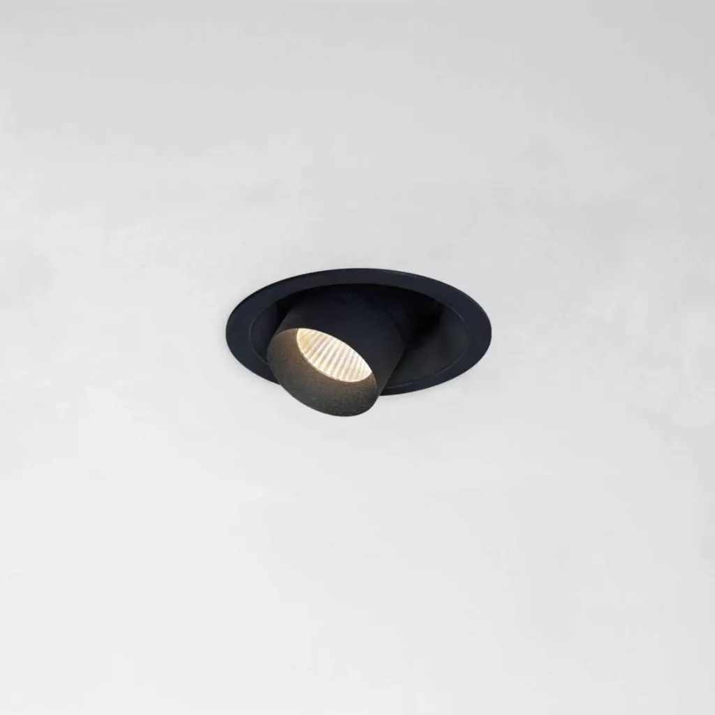 [2230.92701225.BX.XX0] PM 55 IN DL+ 13,6W Deckeneinbau vorversetzt (2700K / CRI90, BX – Black Textured Matt (HERLIGHTING), NO-DRV – Sans Pilote, 25°, STD – Standard)