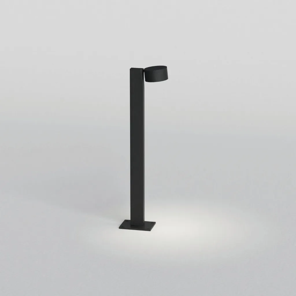 [3207.927004HA.BX.XX0] PM 111-200 BLZA 4,5W Poller IP54 (2700K / CRI90, BX – Black Textured Matt (HERLIGHTING), 15° (Wabenfilter))