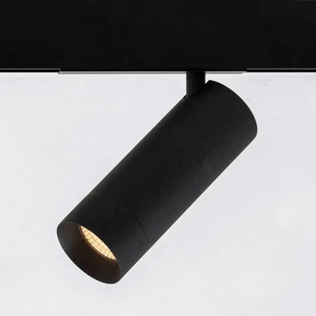 [6208.92701225.BX.XX1] PM 55+ TRK MAG 11,9W Magnetschienenstrahler (2700K / CRI90, BX – Black Textured Matt (HERLIGHTING), ON-OFF – nicht dimmbar, 25°, STD – Standard)