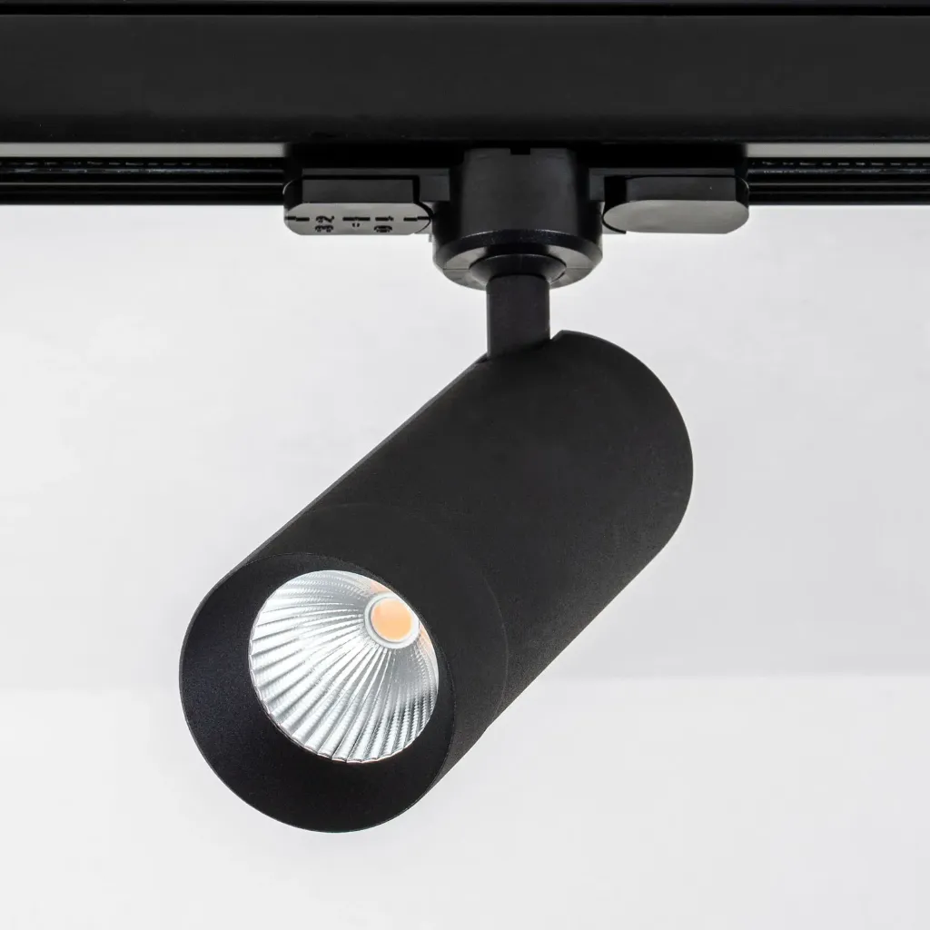 [6209.92700920.BX.XX1] PM 55+ TRK 230V 10,3W Schienenstrahler (2700K / CRI90, BX – Black Textured Matt (HERLIGHTING), ON-OFF – nicht dimmbar, 20°, STD – Standard)