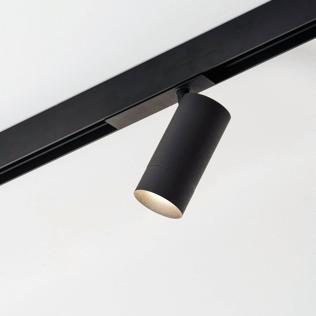 PM 55+ TRK MAG Magnetschienenstrahler (2700K / CRI90, 20°, BX – Black Textured Matt, ON-OFF – nicht dimmbar)