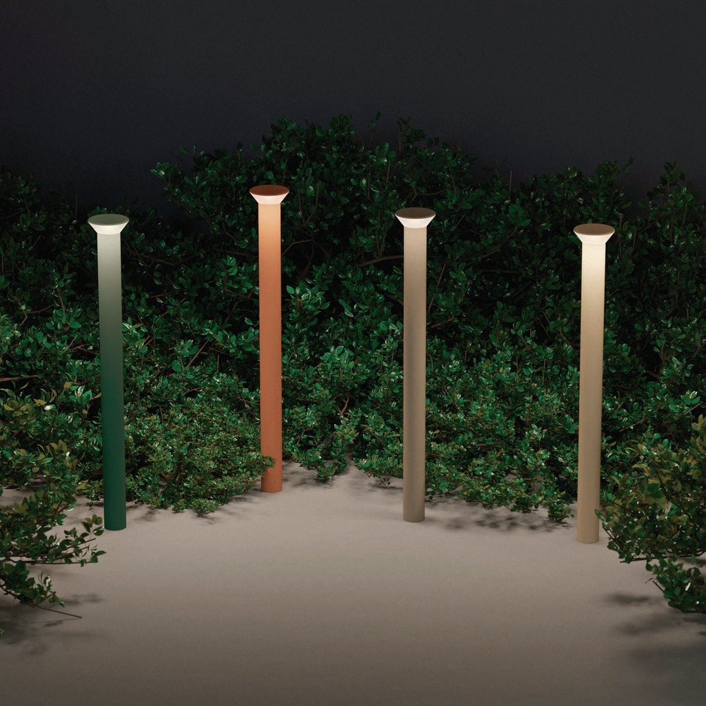 LIV-400 Baliza Außenleuchte (BX – Black Textured Matt, ON-OFF – nicht dimmbar)