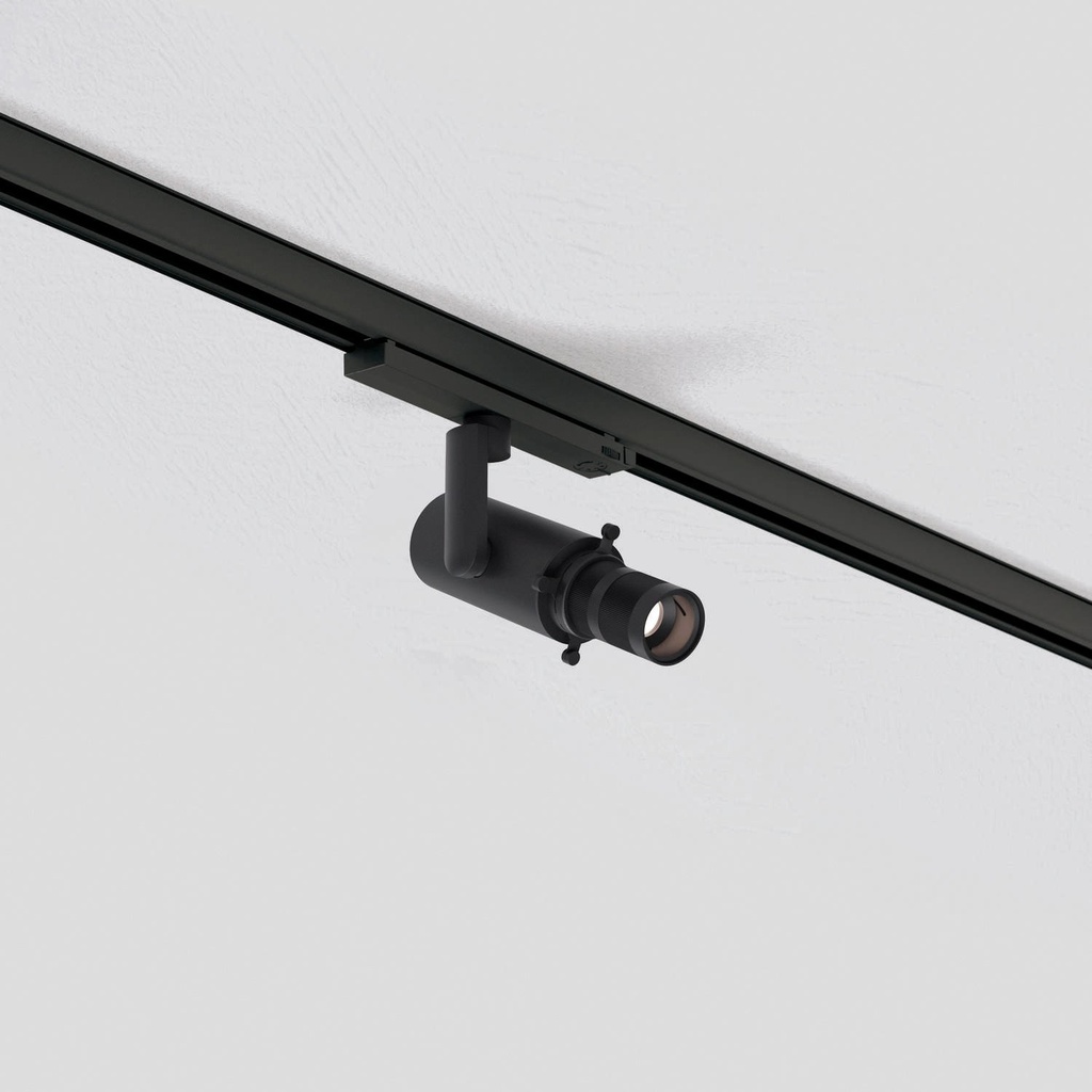 [P801.I27012ZM.BL.XX1] Gallery TRK Schienenstrahler 230V (2700K / CRI95, ON-OFF – nicht dimmbar)