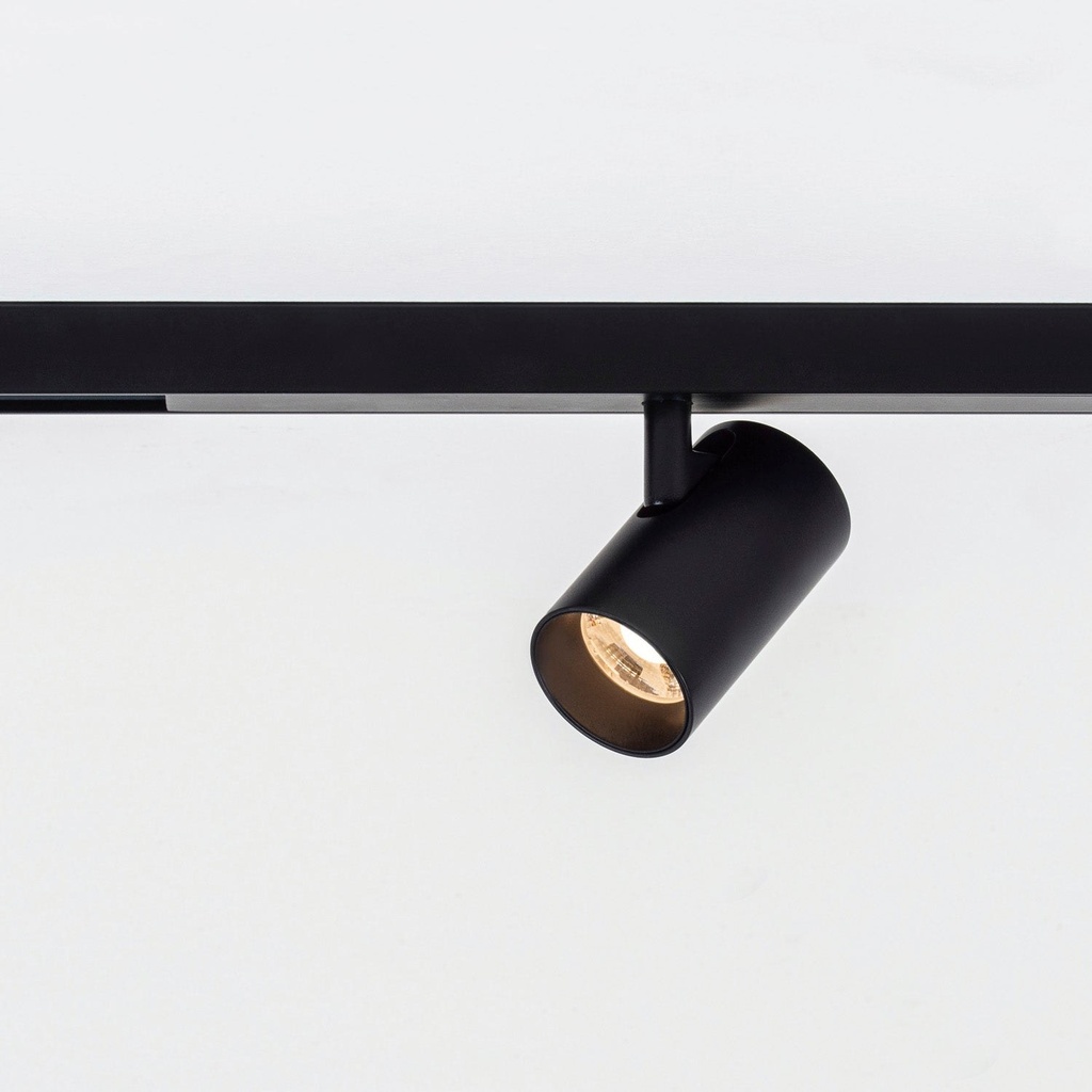 Code 6×1 TRK MAG Magnetschienenstrahler (2700K / CRI90, BL – Black Smooth Matt)
