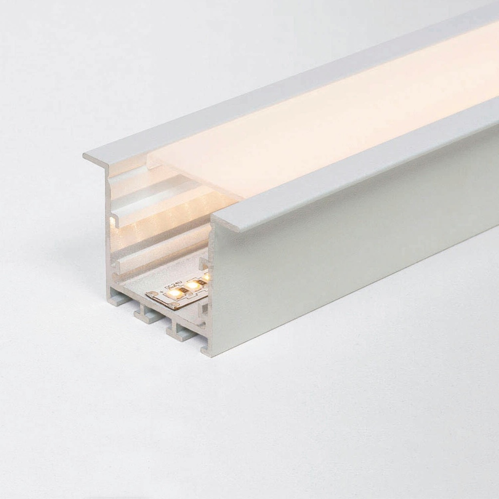 PF230 Aluminium-Profil Direktlicht IP20 (BL – Black Smooth Matt)